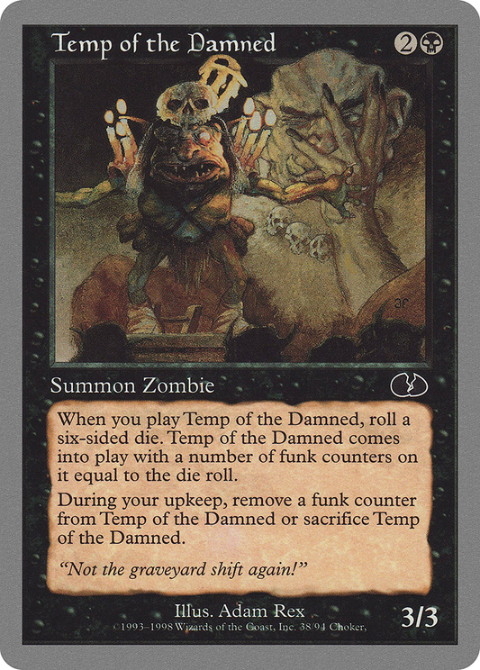 Temp of the Damned (UGL-038)