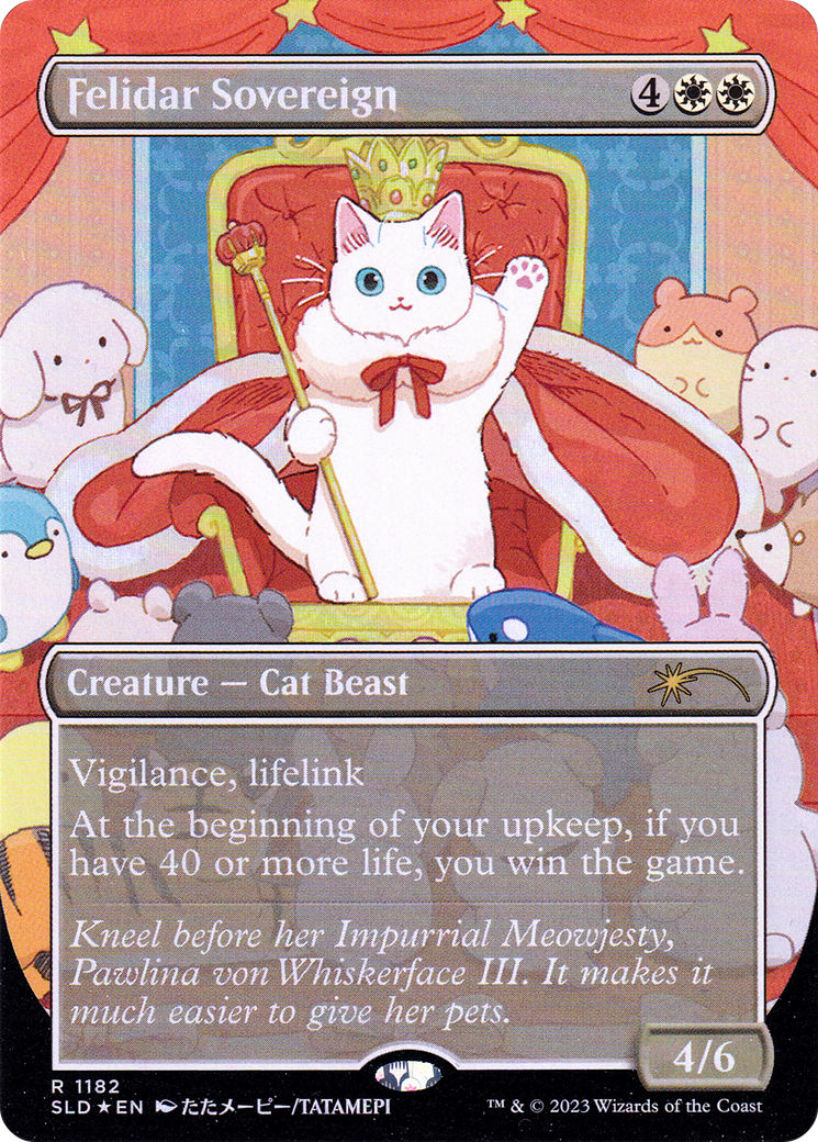 Felidar Sovereign (SLD-1182) (Borderless) (Foil)