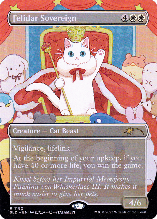 Felidar Sovereign (SLD-1182) (Borderless) (Foil)