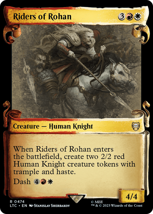Riders of Rohan (LTC-474) (Showcase) (Scroll)