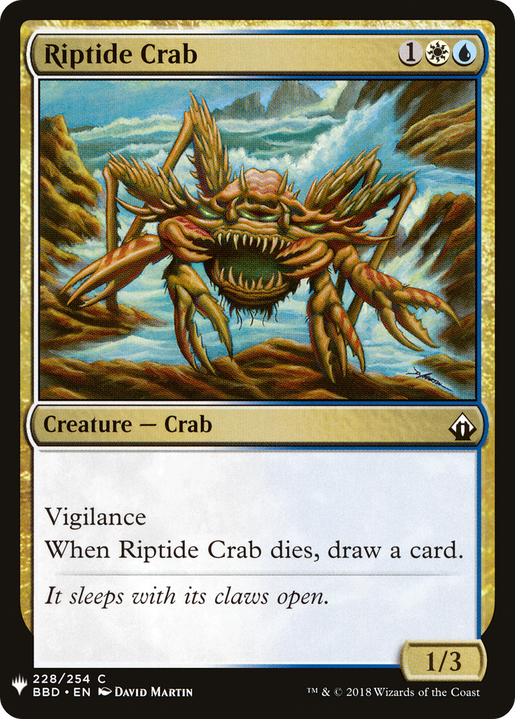 Riptide Crab (LIST-BBD-228)