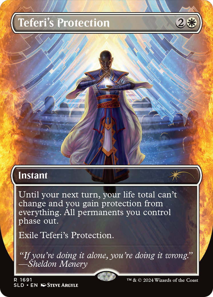 Teferi's Protection (SLD-1691) (Borderless)