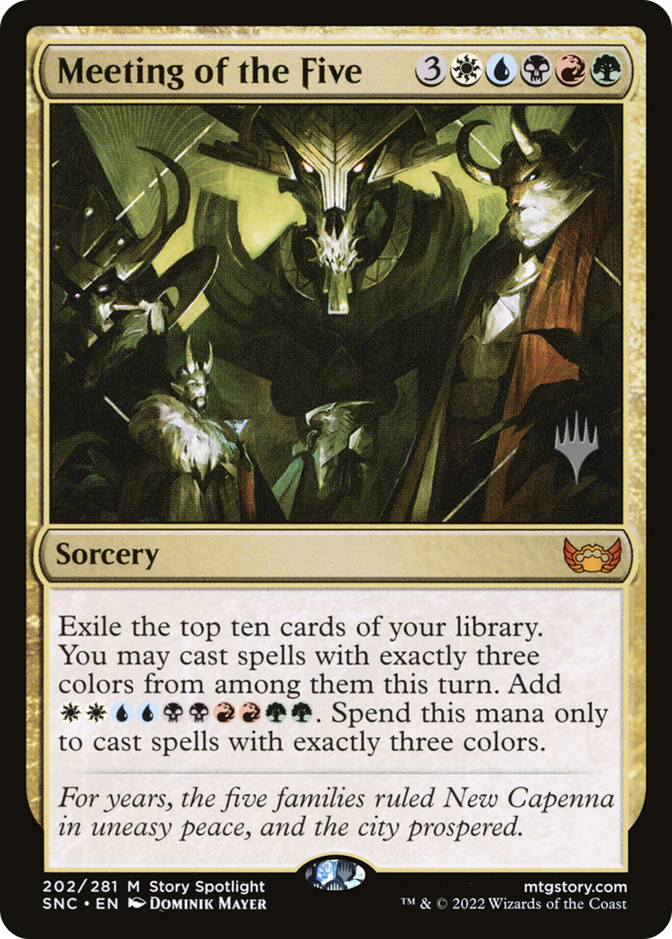 Meeting of the Five (PPSNC-202P) (Foil)