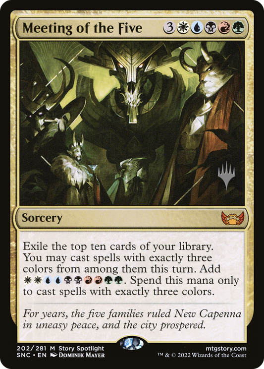 Meeting of the Five (PPSNC-202P) (Foil)
