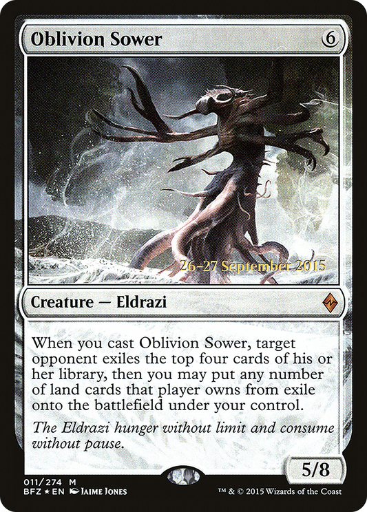 Oblivion Sower (PRE-11S) (Foil)