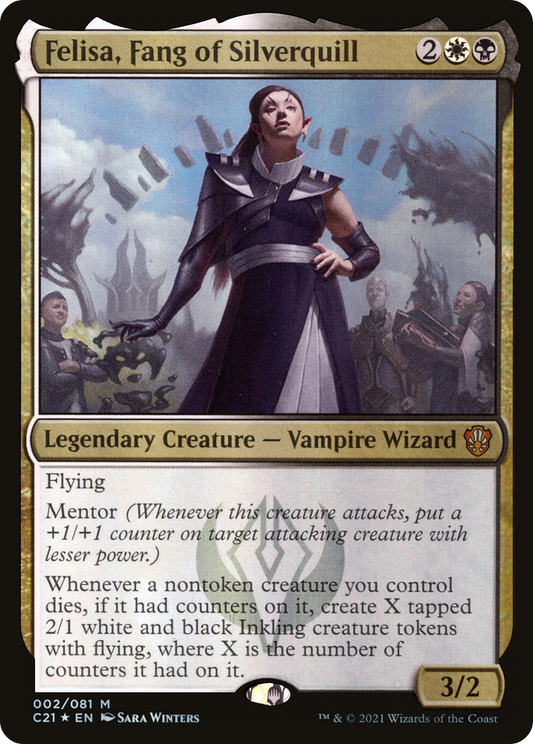 Felisa, Fang of Silverquill (C21-002) (Foil)