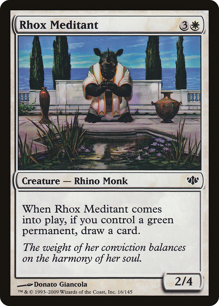 Rhox Meditant (CON-016) (Foil)