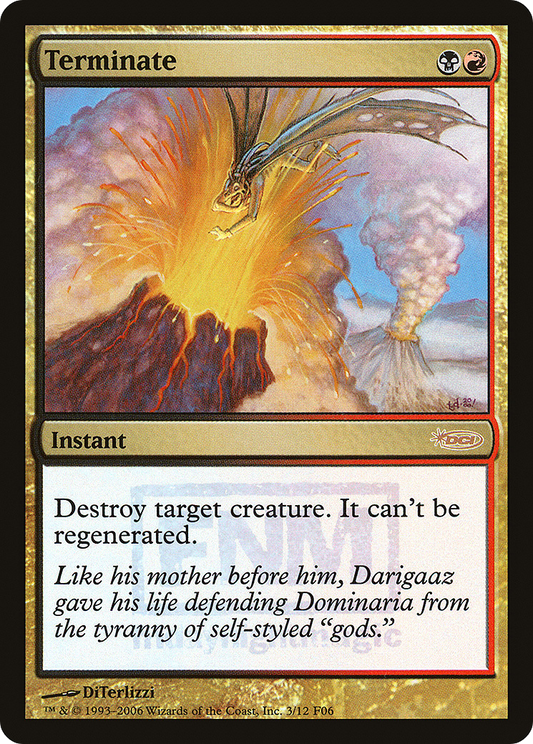 Terminate (FNM-003) (Foil)