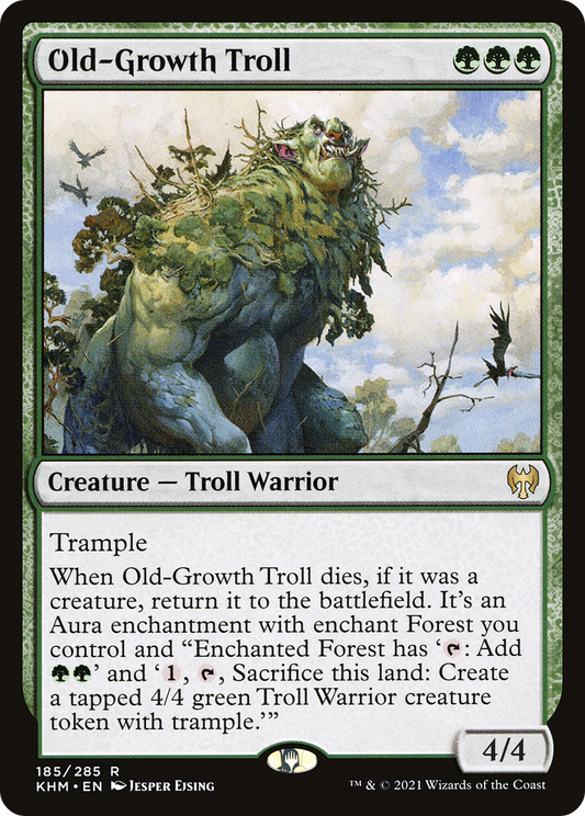 Old-Growth Troll (KHM-185) (Foil)