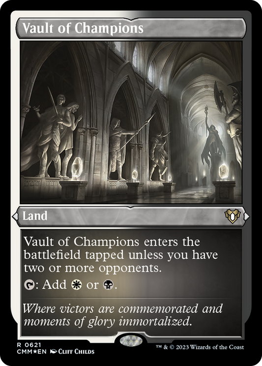 Vault of Champions (CMM-621) (Etched Foil)
