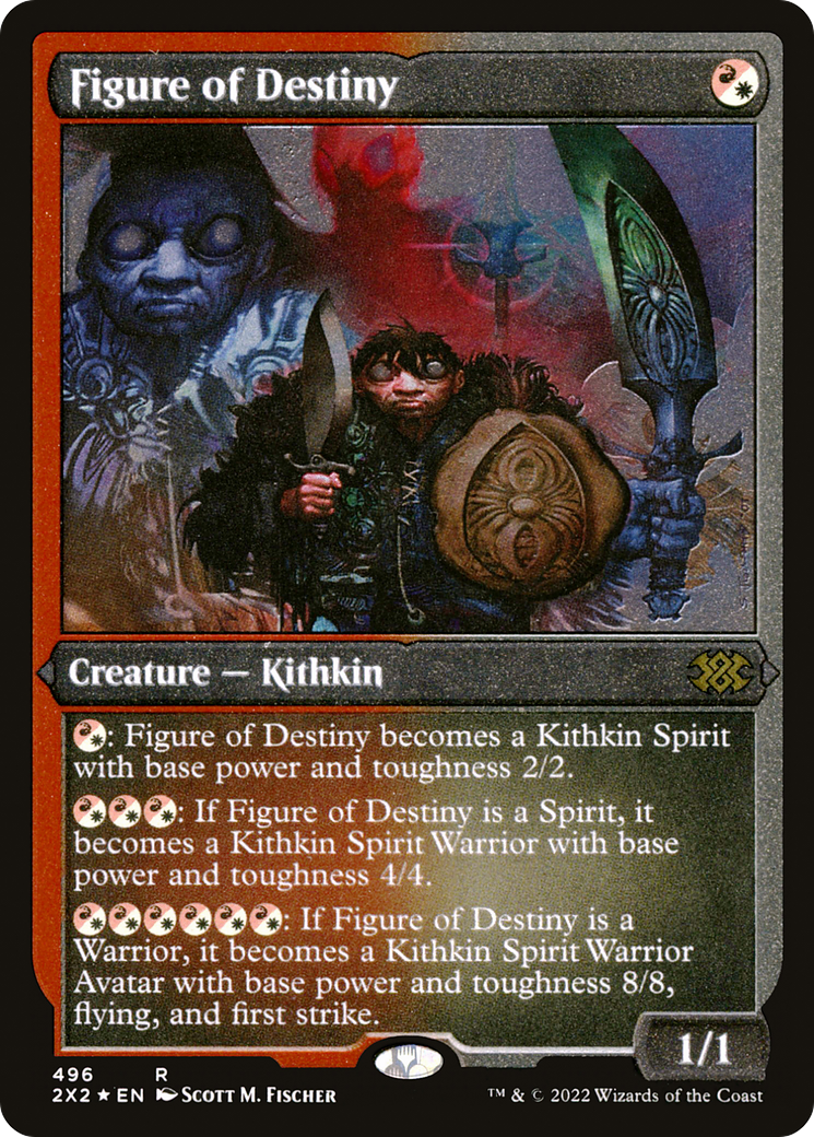 Figure of Destiny (2X2-496) (Etched Foil)