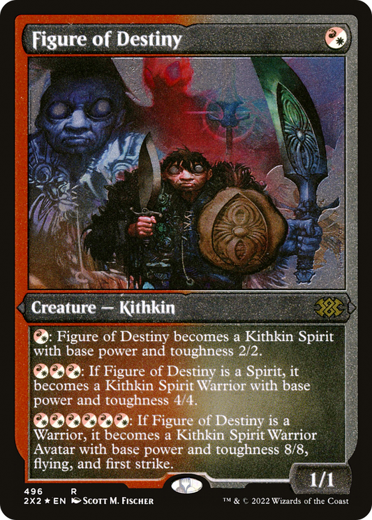 Figure of Destiny (2X2-496) (Etched Foil)