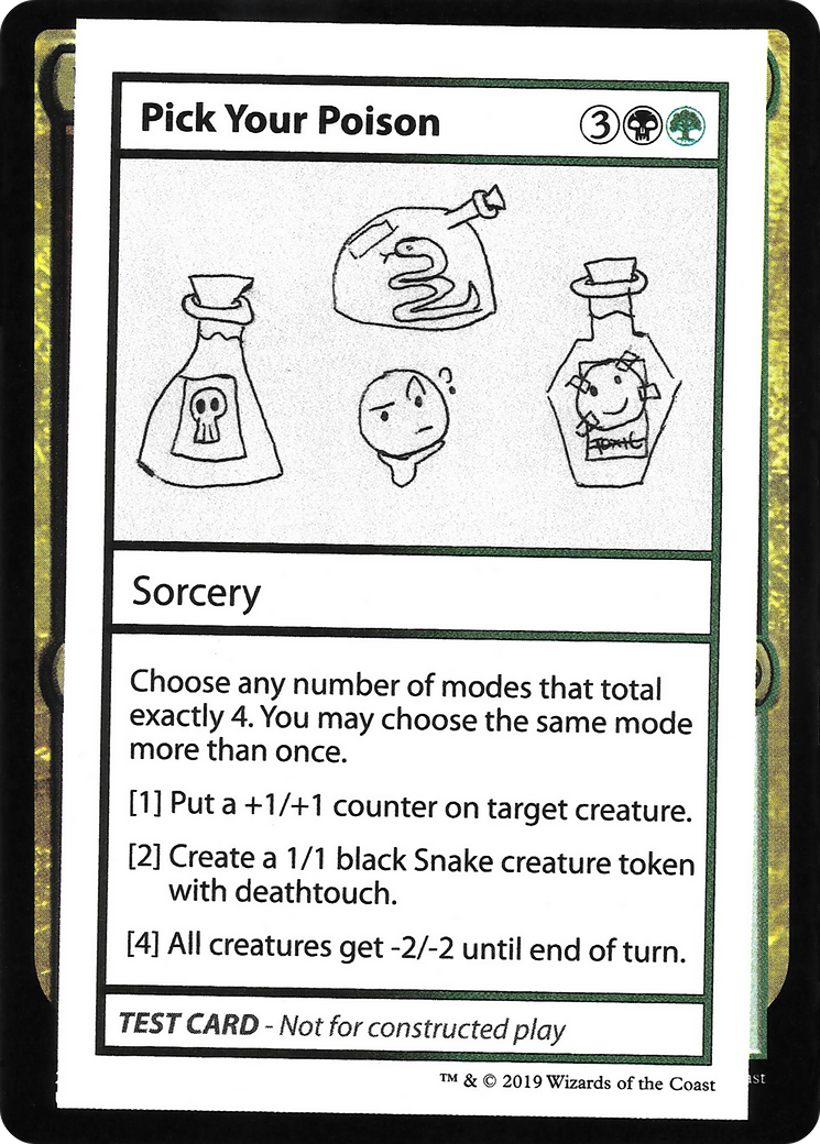 Pick Your Poison (CMB1-097)