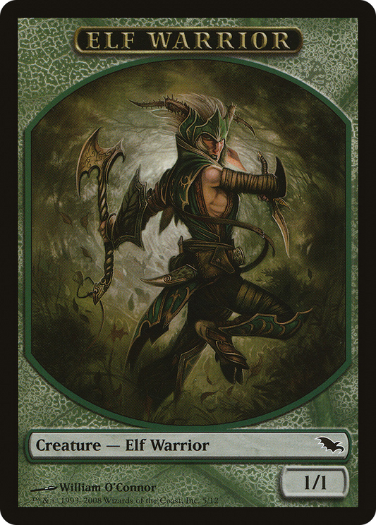 Elf Warrior Token (SHM-005)