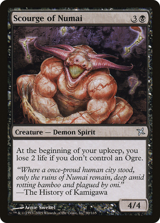 Scourge of Numai (BOK-080) (Foil)