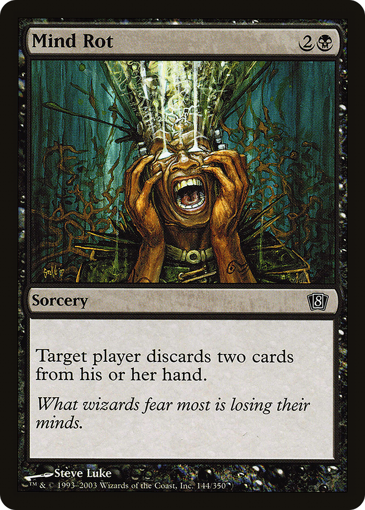 Mind Rot (8ED-144★) (Foil)
