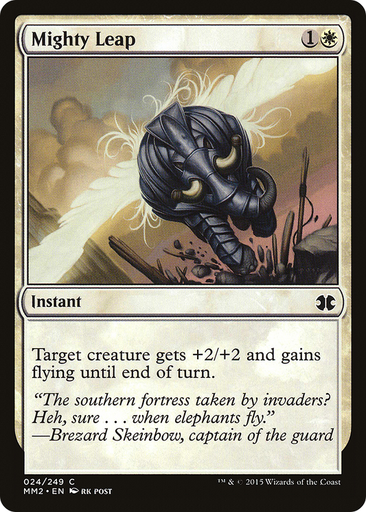 Mighty Leap (MM2-024) (Foil)