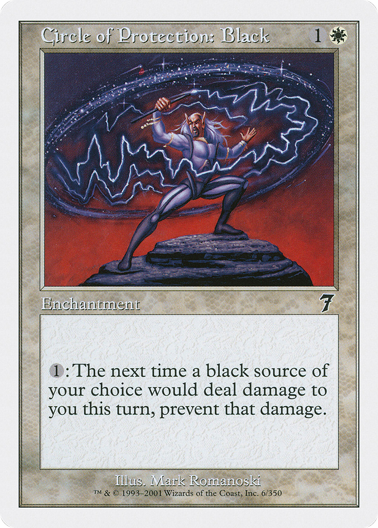 Circle of Protection: Black (7ED-006)
