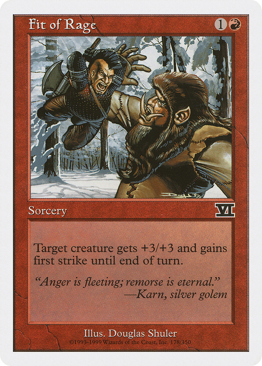 Fit of Rage (6ED-178)