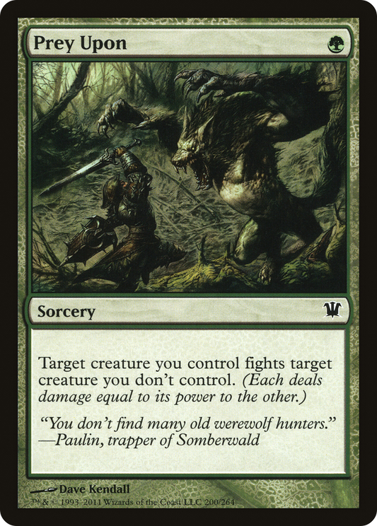 Prey Upon (ISD-200) (Foil)