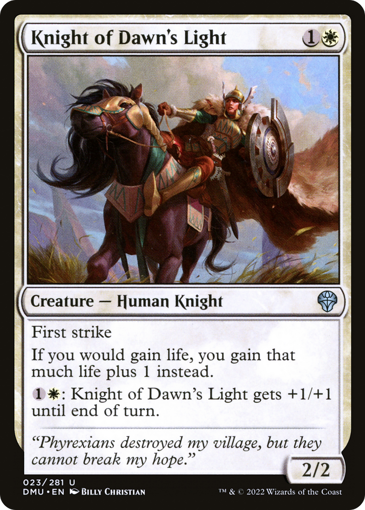 Knight of Dawn's Light (DMU-023)