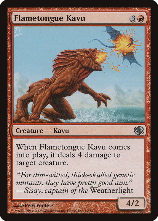 Flametongue Kavu (DD2-042)