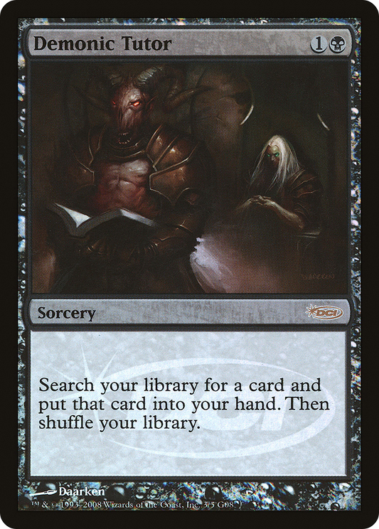 Demonic Tutor (JDG-003) (Foil)