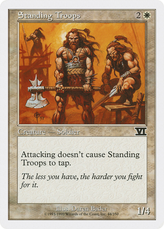 Standing Troops (6ED-044)