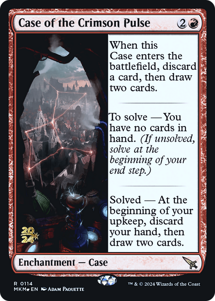 Case of the Crimson Pulse (PRE-114S) (Foil)