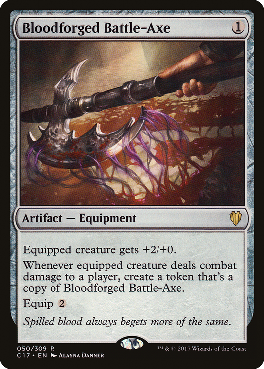 Bloodforged Battle-Axe (C17-050)