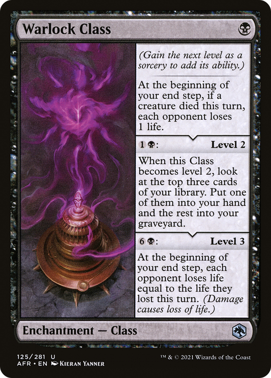 Warlock Class (AFR-125) (Foil)