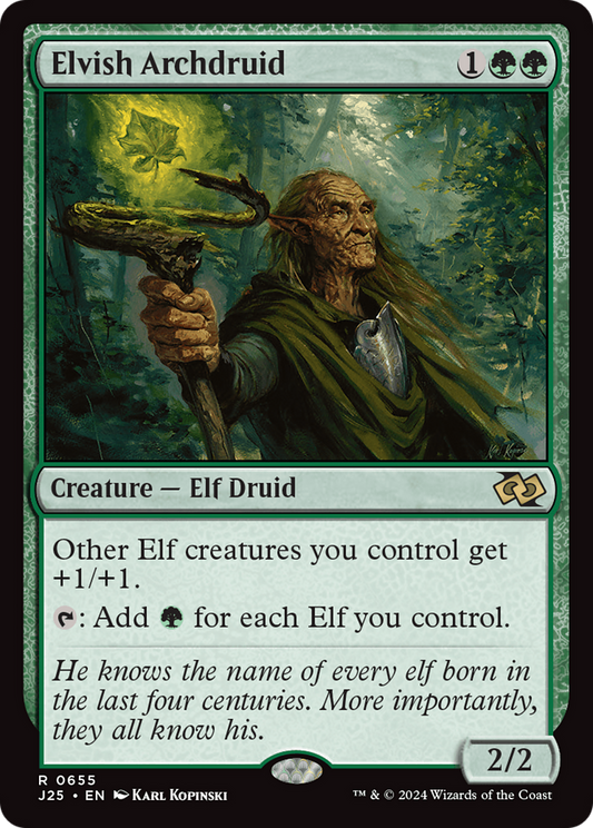Elvish Archdruid (J25-655)