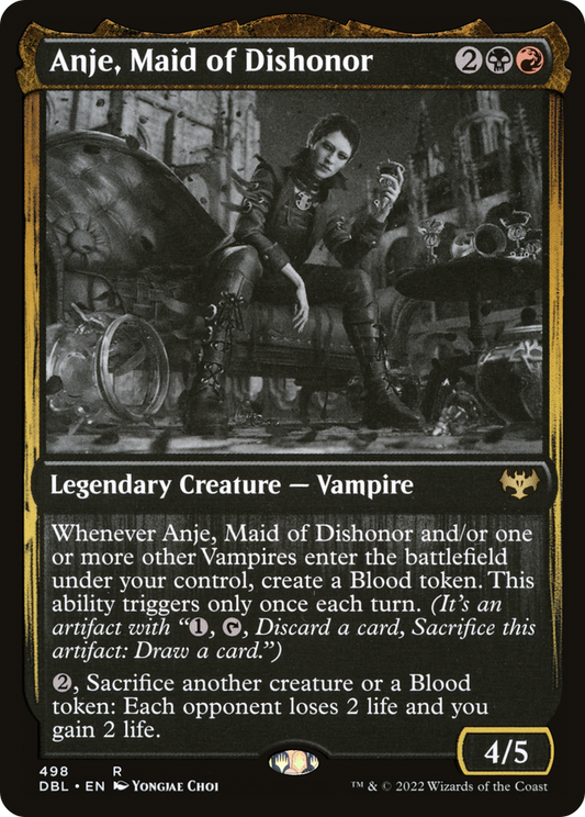 Anje, Maid of Dishonor (DBL-498) (Foil)