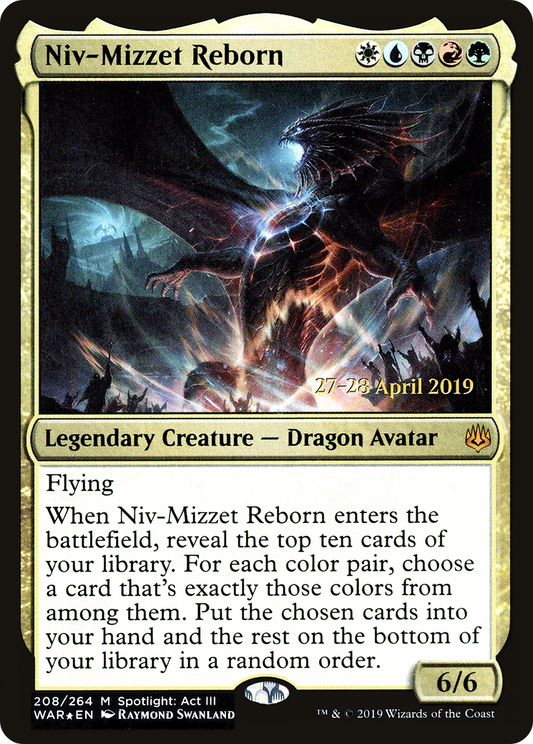 Niv-Mizzet Reborn (PRE-208S) (Foil)