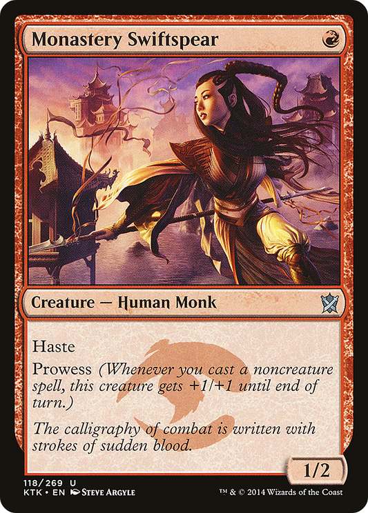 Monastery Swiftspear (KTK-118) (Foil)