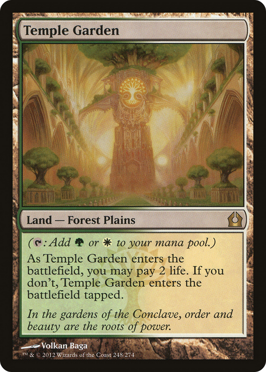 Temple Garden (RTR-248) (Foil)