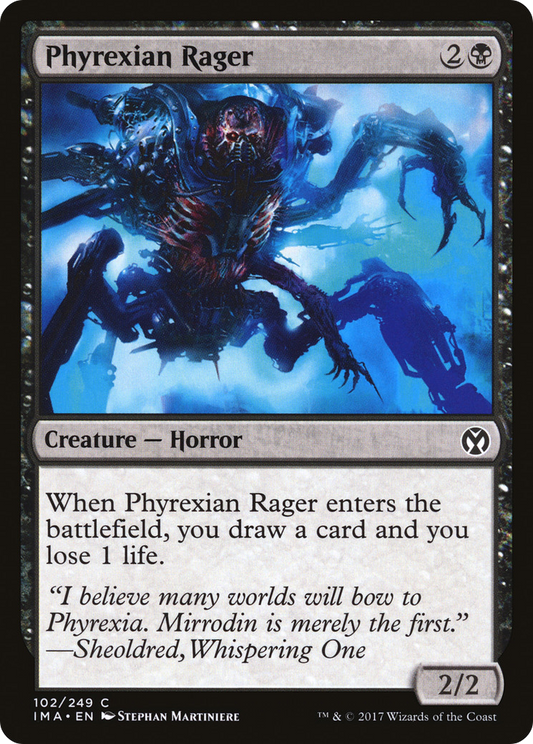Phyrexian Rager (IMA-102) (Foil)
