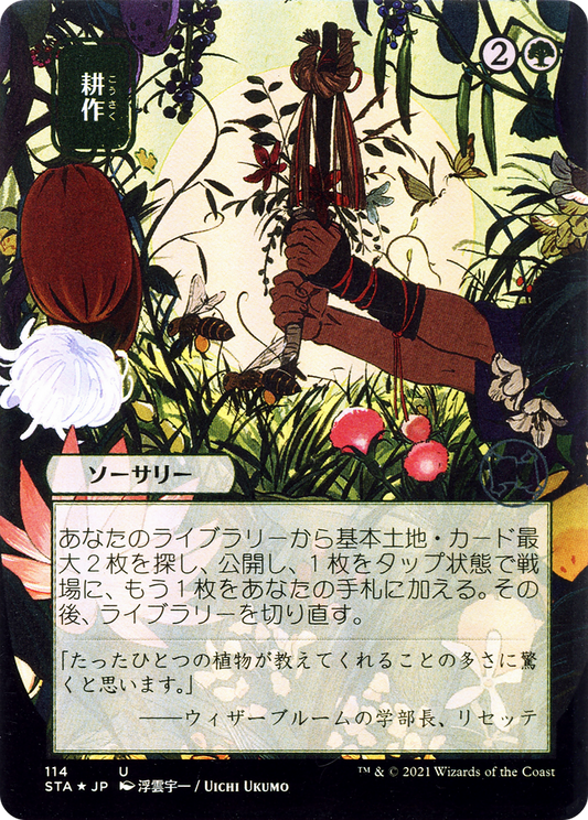 Cultivate (STA-114) (Borderless)