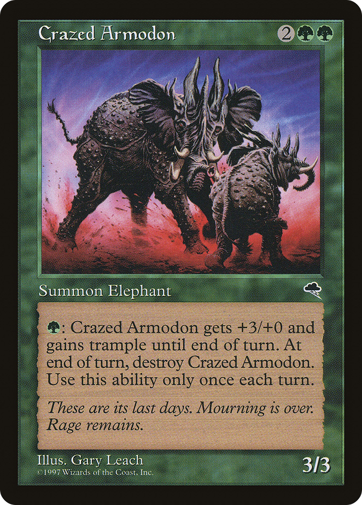 Crazed Armodon (TMP-220)