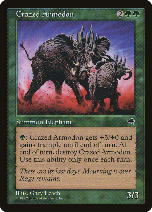 Crazed Armodon (TMP-220)