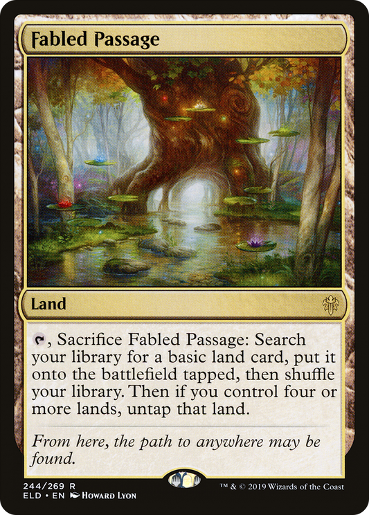 Fabled Passage (ELD-244) (Foil)