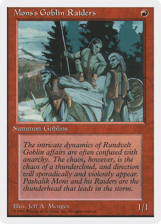Mons's Goblin Raiders (2PS-035)