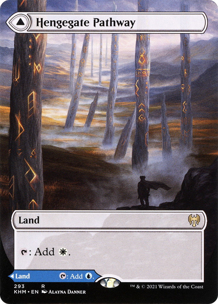 Hengegate Pathway // Mistgate Pathway (KHM-293) (Showcase) (Borderless) (Foil)