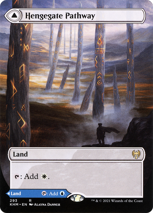 Hengegate Pathway // Mistgate Pathway (KHM-293) (Showcase) (Borderless) (Foil)