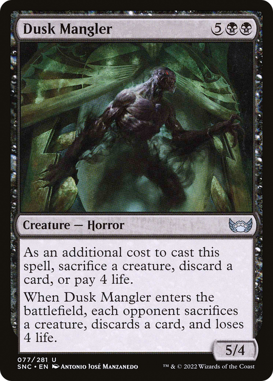 Dusk Mangler (SNC-077) (Foil)