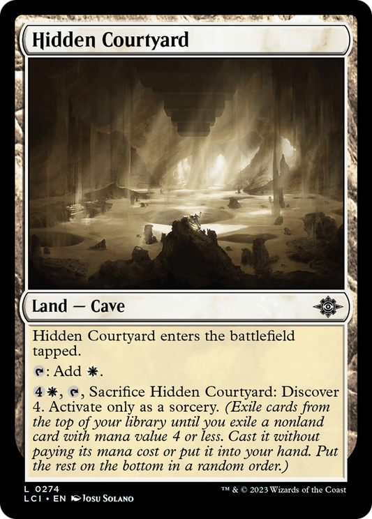 Hidden Courtyard (LCI-274) (Foil)