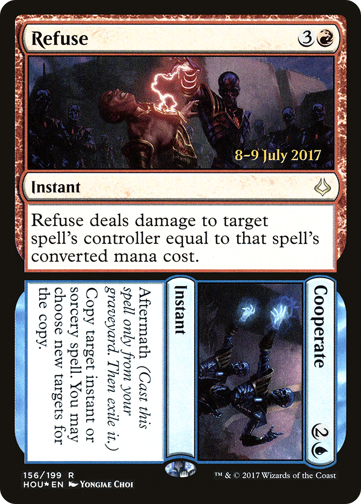 Refuse // Cooperate (PRE-156S) (Foil)