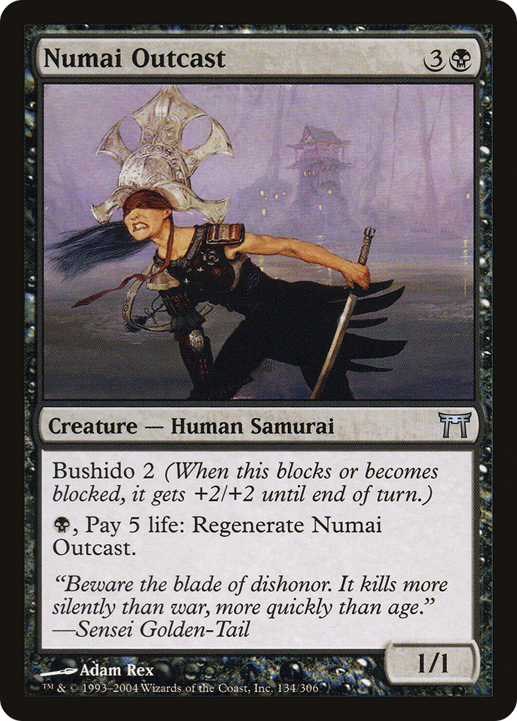 Numai Outcast (CHK-134) (Foil)