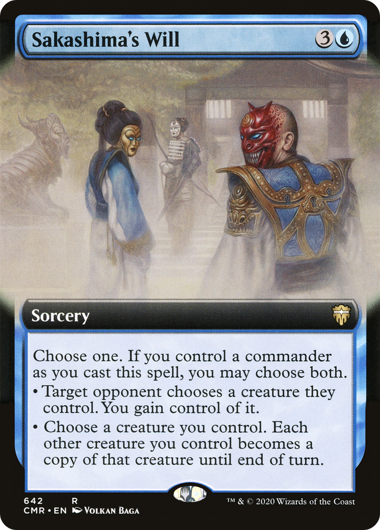 Sakashima's Will (CMR-642) (Extended Art)