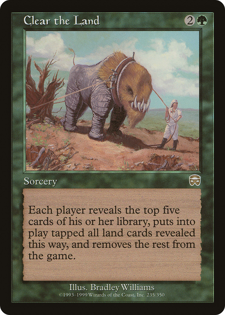 Clear the Land (MMQ-235) (Foil)